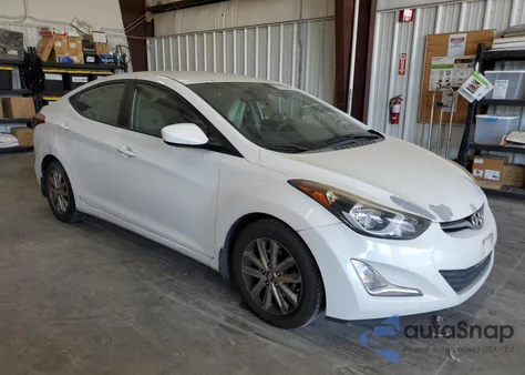 2016 Hyundai Elantra Se z USA, uszkodzony, nr VIN 5NPDH4AE1GH657818